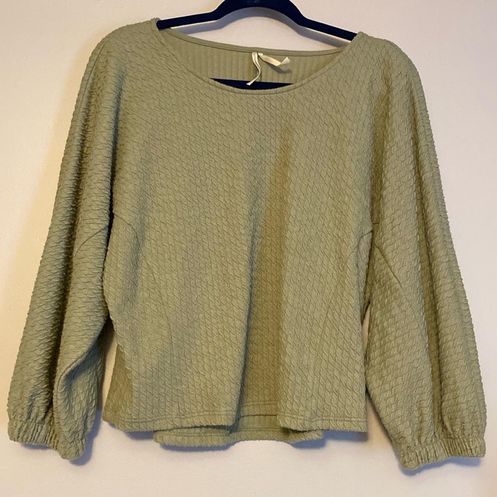 Green Anthropology sweater